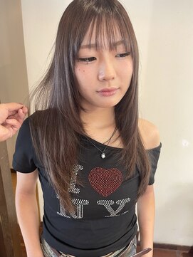 ゼンドット キョウト(Zen. kyoto) 透け感ブラウンレイヤー