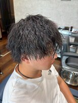 ヘアーワークス ボナ(HAIR WORKS bona.)&nbsp;ツイストスパイラル×ラフマッシュ/メンズパーマ/パーマ