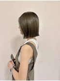 切りっぱなしボブショートボブタッセルボブ縮毛矯正レイヤーボブ