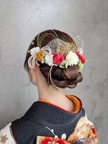 ブランシェ JR勝川駅南口店(BRANCHE)&nbsp;成人式ヘア　キレイめアップスタイル