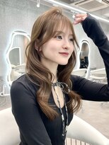 グロー オオミヤ アネックス 大宮(GLROW OMIYA ANNEX) ブリーチなしダブルカラー 透明感カラー 前髪カット 顔周り