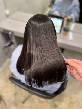 髪質改善/髪質改善カラー[#渋谷駅#縮毛矯正#ストレートパーマ]