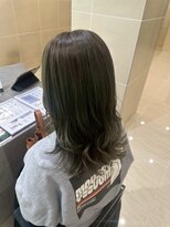 クララ ヒロシマセカンドフロア(CLALA Hiroshima 2nd floor)&nbsp;透明感カラー/オリーブベージュ/ミディアム