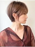 ハイライトバレイヤージュダブルカラーケアブリーチ40代