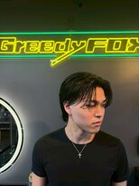 グリーディーフォックス 三軒茶屋(GreedyFOX)&nbsp;波巻き/マッシュパーマ/ウルフ/ハイライト<理容室>三軒茶屋