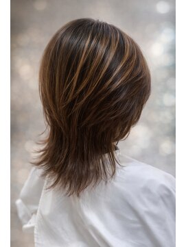 クオリス 上板橋店(QUALIS) 20代30代◎韓国風ウルフレイヤー×ベージュブラウン