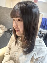 ブルーム ヘア デザイン ドゥーエ(bloom hair design due) 塚口 縮毛矯正|うねり広がり改善→朝が楽になる美髪矯正