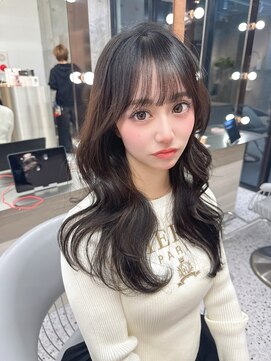 ロンドメリア 天神大名店(Lond Melia) イメチェンヘアスタイル小顔に見せるヘアココアベージュ