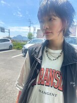 ヘアーメイク ビロー 丸亀店(Hair Make Billow)&nbsp;＃マッシュウルフ　＃グラデーションカラー