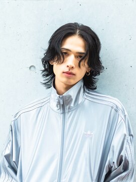 ラッドヘアー(LAD HAIR) ミディアムニュアンスパーマ 20代/30代/40代