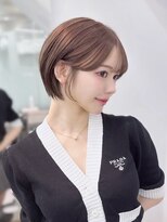 アイティーバイアルバム 松戸店(IT by ALBUM)&nbsp;ボブショートミディアムグレージュ暗めカラー_F30831