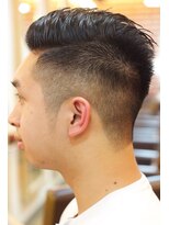 エイト プラット 渋谷2号店(EIGHT plat)&nbsp;【EIGHT plat 渋谷2号店】刈り上げオールバック０６４