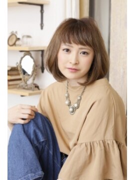 アントリール 府中店(entrir) カラメルカールボブ