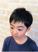アシメ ツーブロック