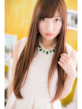 ミック ヘアアンドビューティー 大山店(miq  Hair&Beauty) 触れたくなるような…シルキーロング