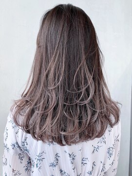 アイティー バイ アルバム 浦和店(IT by ALBUM) ラベンダーグラデーション_セシルカットココアブラウン_ba297442