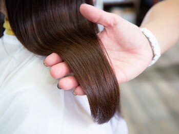 リアン(Lien)の写真/【大人女性のための髪質改善Tｒ】髪の内側へアプローチ、繰り返す程美髪が叶うヴァリジョアトリートメント*