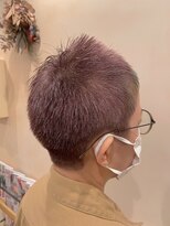 ハイル(Heil)&nbsp;【Heil】　白髪ぼかし/ツートンカラー/ベリーショート/刈り上げ