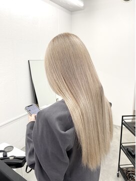 ネンドヘアー(nendo_hair) ホワイトベージュ／ホワイトブロンド