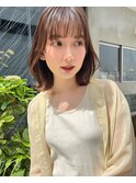 くびれボブ 外ハネ 20代30代40代 【清水豊】