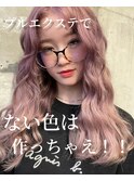 #プルエクステ #ペールピンク #名古屋美容室 #ハイトーン