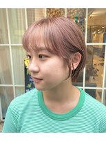 ネオリーブアイム 横浜西口店(Neolive aim)&nbsp;ハイトーンショート/ミルクティーカラー【横浜】