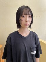 スニュウ(snuw)&nbsp;【 snuw mina 】ボブ × 顔まわりレイヤー/伏見