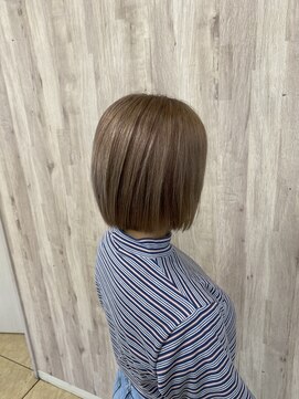 ヘアアートパーリオ 飾磨店(hair art PALIO) ハイトーンボブ
