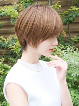 ミラリー トウキョウ(Mirareee Tokyo) 20代30代40代◎小顔ショートボブグレージュカラー新宿代々木