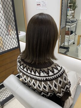 ミリ 奈良店(mm) オリーブカラー/赤み消しカラー/髪質改善/近鉄奈良