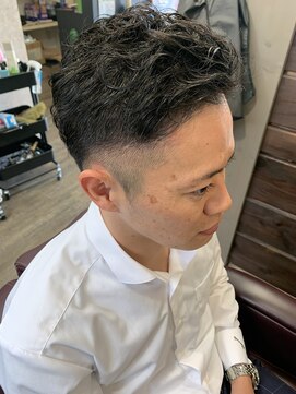 ヘアースペース ゼロ(Hair Space ZERO) ツーブロックパーマ☆オフィススタイル