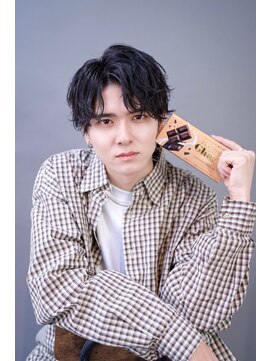 スキル(SKILL) 【SKILL】ツーブロック刈り上げショートメンズパーマハイライト