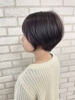 アッシュ 稲田堤店(Ash) ナチュラルピンクブラウン×ショートボブ