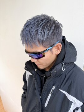 リコラックスビー 中百舌鳥(LICO LUXBE) フェード_グレー系ブルー