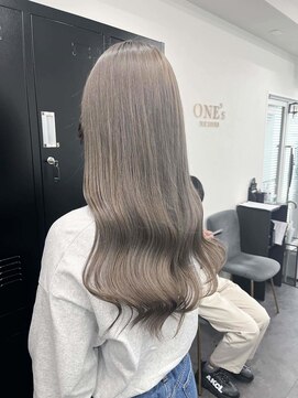 ワンズ ナゴヤ ヴィラ 名古屋栄(ONE's NAGOYA VILA) シアーカラー/カール/セミディ/姫カット