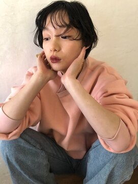 カシェ ホリエ(CACHE HORIE) 透明感ブラック×2way bang