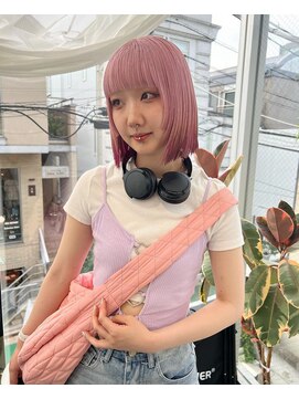 ジーナ オモテサンドウ(XENA) ハイトーン×ブリーチ×デザインカラー(表参道)