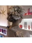 浴衣のヘアセット