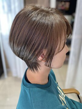 プログレス ひばりヶ丘店(PROGRESS) 美髪/外ハネボブ/ショート/白髪ぼかし/髪質改善