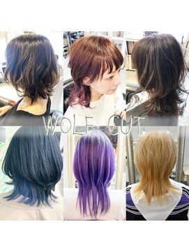 ヘアー アトリエ エゴン(hair atelier EGON) トレンド感抜群☆魅せるウルフカット