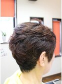 くせ毛ショート