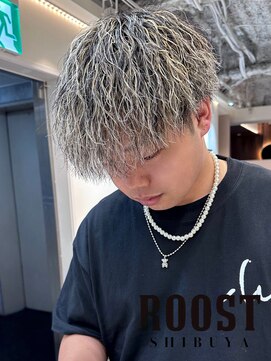 ルースト 渋谷店(ROOST) ツイストスパイラル×ハイライト