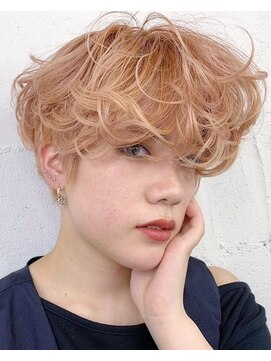 キジ(KIJI) ★ハンサムショート×シャーベットオレンジ★