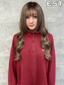 エスト 大阪梅田(EST) レミー100%/53cm☆シールエクステ60枚+カラー