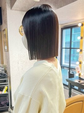 ロンドロゼ 池袋(Lond rose) メルティカラー似合わせカットウェーブミディアム縮毛矯正