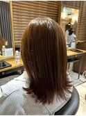 髪質改善/透明感カラー/トリートメント/ブラウン