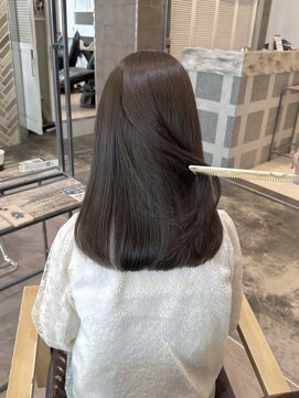 オーブ ヘアー アンリ 梅田店(AUBE HAIR unli) オリーブグレージュinsta→@katayama_hijiri