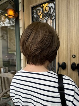 チョコレート(chocolate) 髪質改善大人可愛い20代30代40代50代ショートボブ