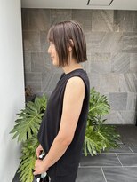 メゾン アヴァロ(Maison Avallo)&nbsp;マッドグレージュのシルキーボブ