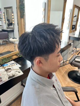 コワファースト  させぼ五番街店(COIFF1RST) 刈り上げアップバングstyle☆